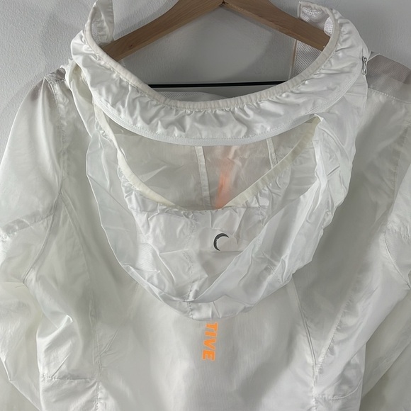 Zyia Active Ghost Trainer Lightweight Hooded Zip Windbreaker Jacket Womens M - Picture 9 of 10